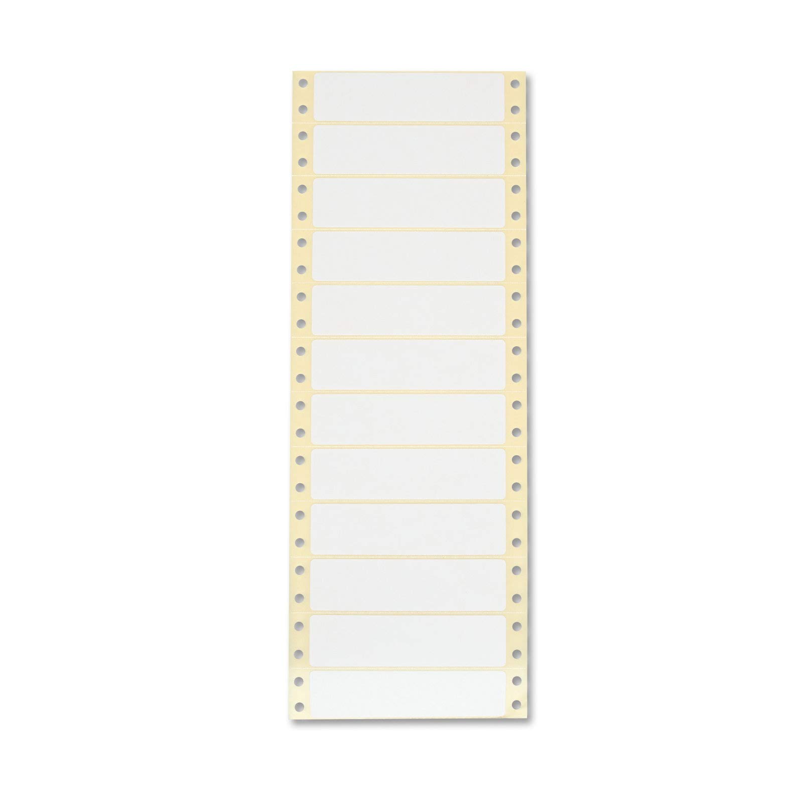 MASHPAPER weiße Endlosetiketten/Computeretiketten | 88,9 x 23,4 mm