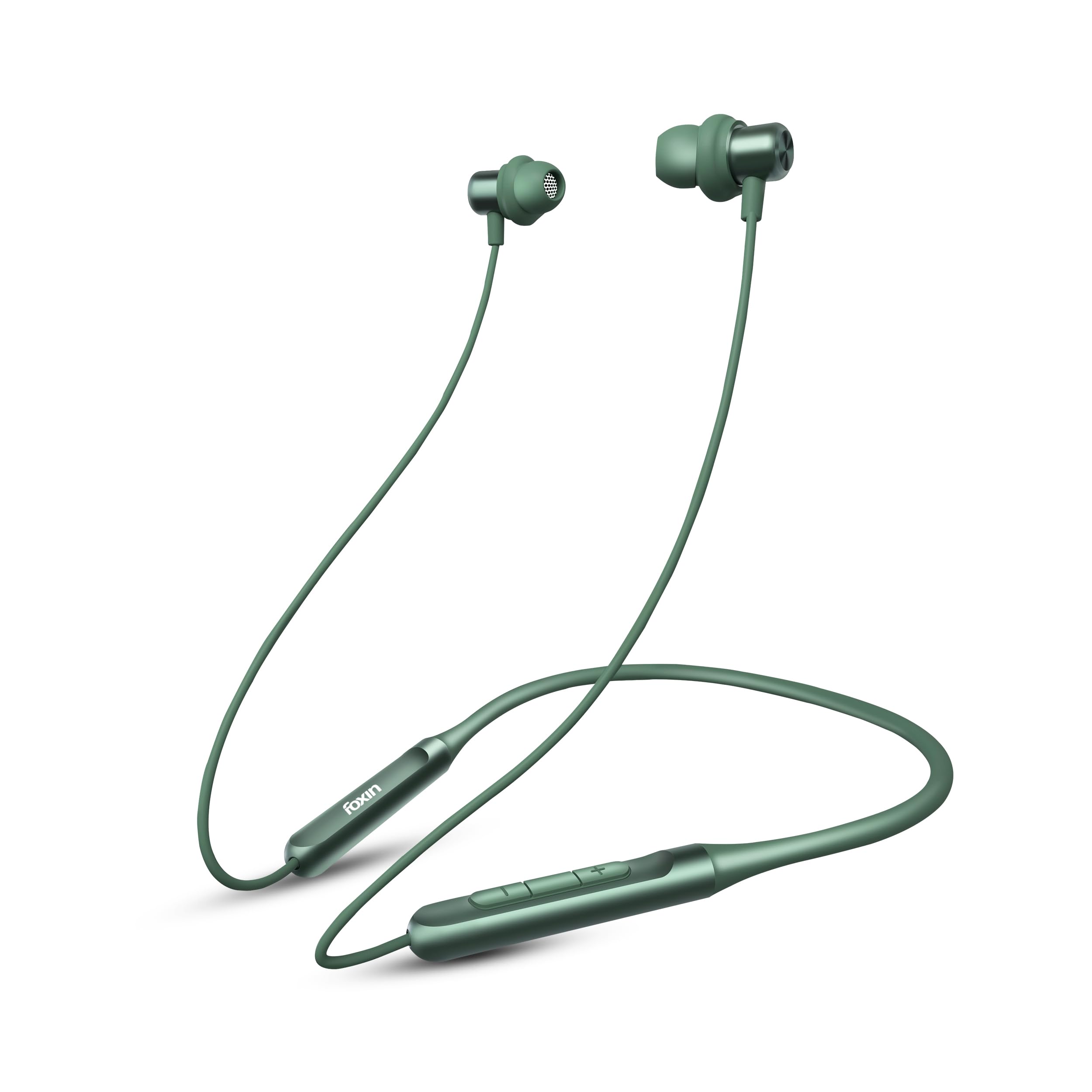 Foxin FoxBeat 181 Sports Neckband Earphones | 8mm Bass Boost Driver, Elegant Metallic Finish - Ideal for Workouts & Jogs (B0BPCJJ55Z) Amazon Price History, Amazon Price Tracker