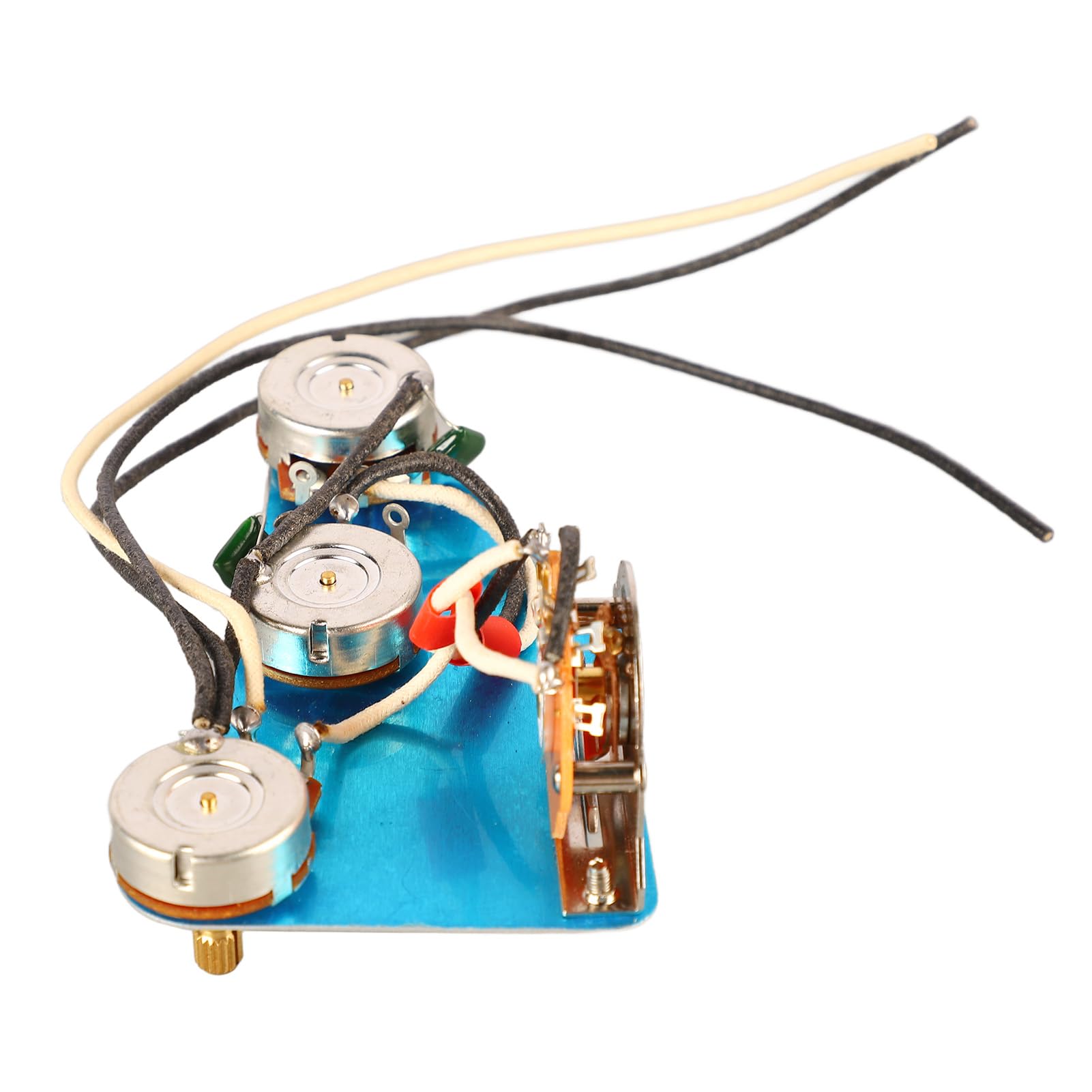 Strat-Style Guitar Wiring Harness Prewired Upgrade – Guitar Wiring Harness Set Prewired, Quick Install, Enhanced Tone, Reliable Performance for Guitar Enthusiasts