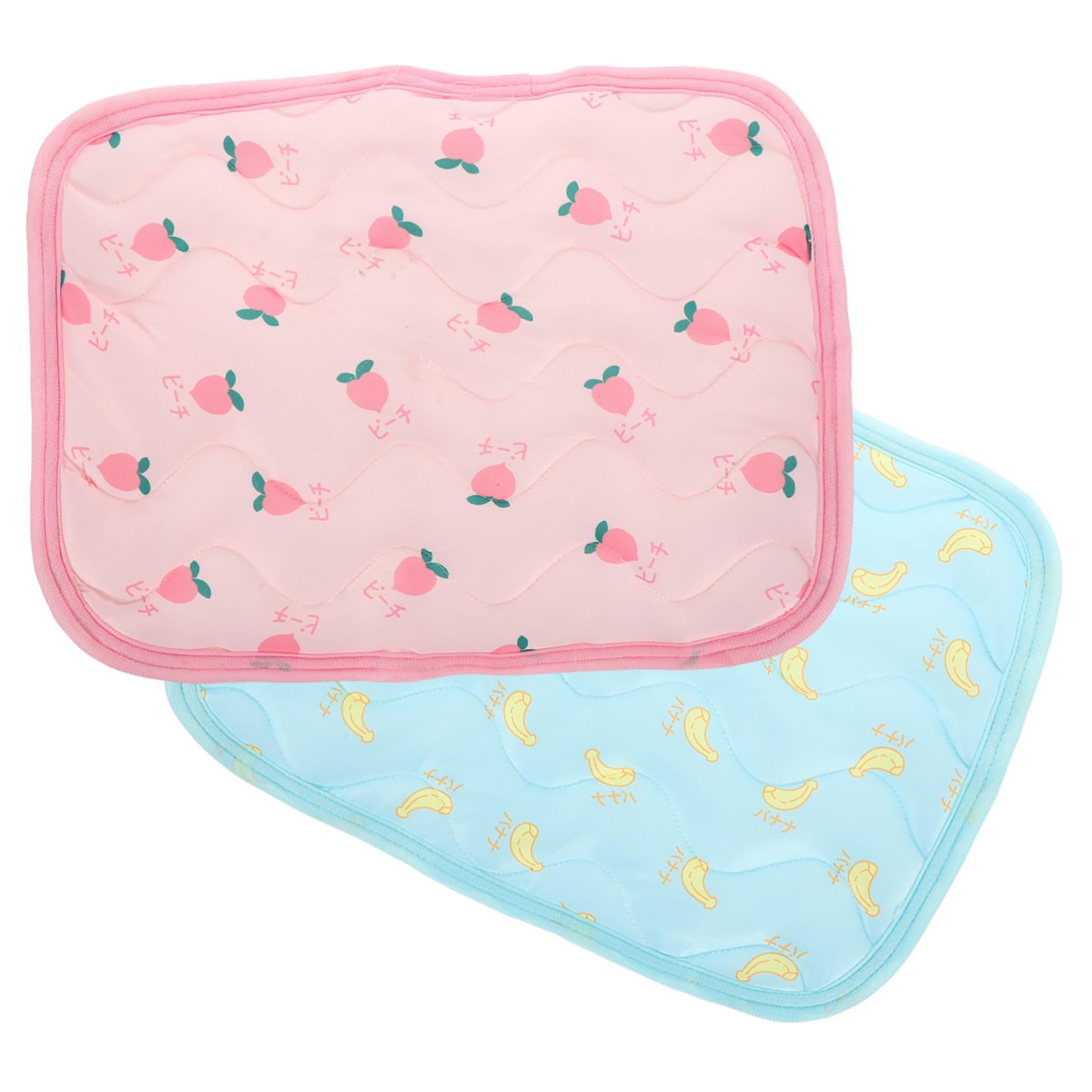 2 pièces Tapis Rafraîchissant pour Petits Animaux XS Coussin Refroidissant Respirant et Lit Dété pour Hamster Lapin Cochon Dinde Protège du Surchauffe et Assure Confort