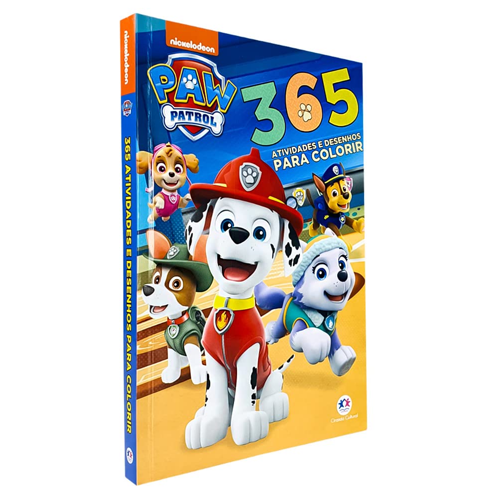 Patrulha Canina - 365 Atividades e Desenhos para Colorir: Atividades e desenhos para colorir