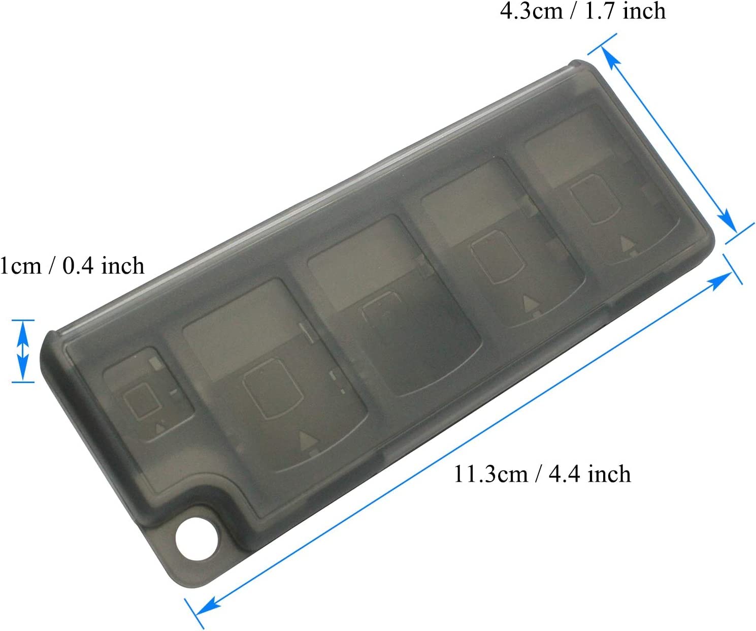10-in-1 PS Vita Spielkartenetui, Speicherkartenhalter Case Aufbewahrungsbox, kompatibel mit Sony Playstation Vita Kartenetui
