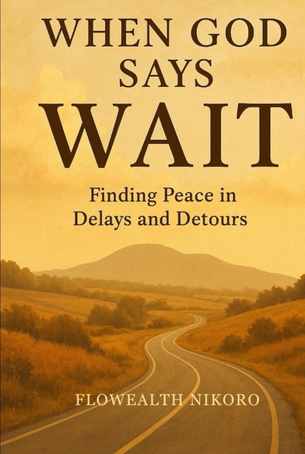 When God Says Wait: Finding Peace in Delays and Detours (The Flowealth Blueprint Series)