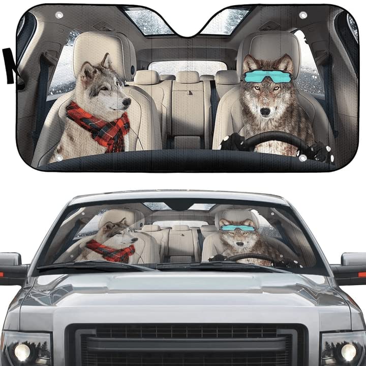 Pare-soleil voiture intérieur pliable pour bloquer les UV sur pare-brise camion et SUV taille L