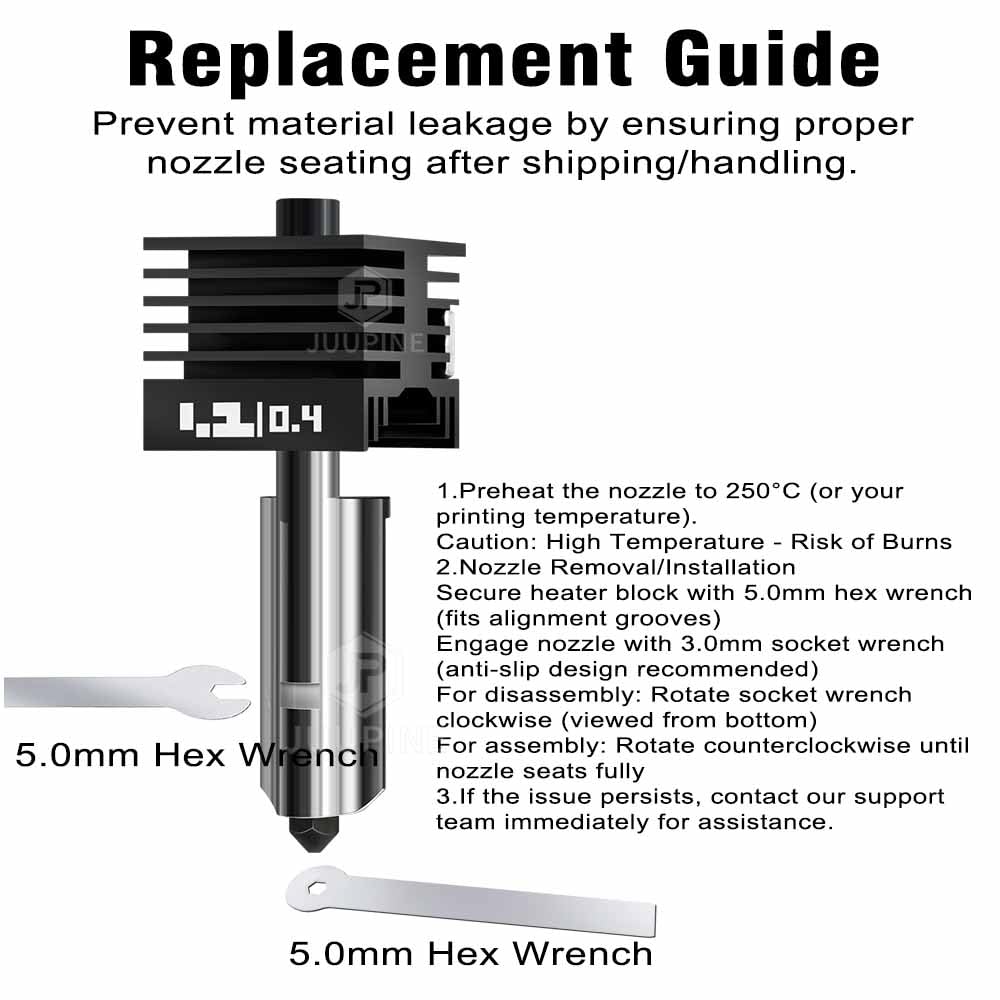 2PCS Upgraded High Speed H2D/H2S Hotend, 0.4mm Gehärteter Stahl Düse Quick Swap mit Silikon Sock, High Temp Extruder Druckkopf Ersatz Compatible with Bambu Lab H2D/H2S Combo 3D Druckern 2PCS Upgraded High Speed H2D/H2S Hotend, 0.4mm Gehärteter Stahl Düse Quick Swap mit Silikon Sock, High Temp Extruder Druckkopf Ersatz Compatible with Bambu Lab H2D/H2S Combo 3D Druckern