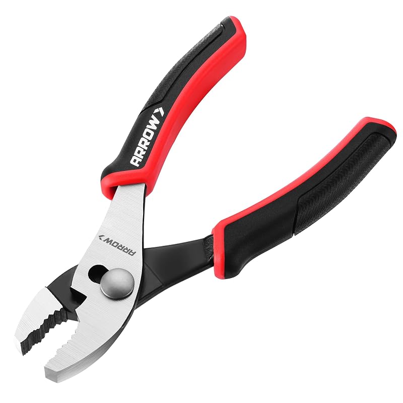 Alicate de Junta Deslizante Arrow Fastener de 15,2 cm em Aço de Alto Carbono
