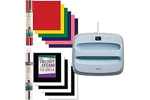 Cricut EasyPress 3 12” x 10” and Everyday Rainbow Iron On Bundle