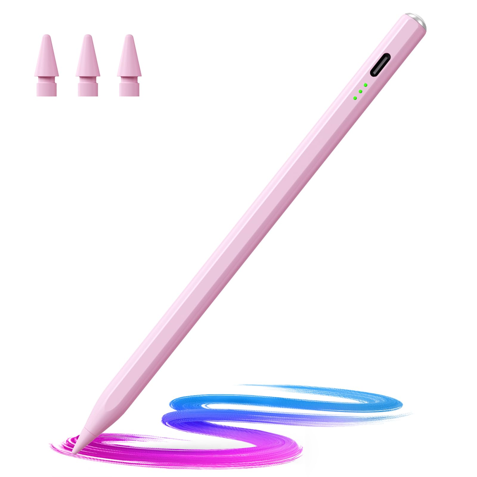 Hastraith Stylus Pen for iPad 2018-2026,13Min Fast Charge Apple iPad Pencil