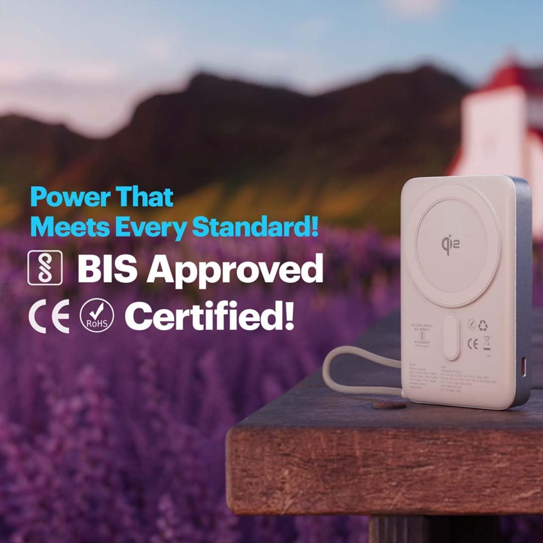 Stuffcool Odin 10000mAh Qi2 MagSafe Powerbank with 15W Wireless Charging, 35W PD Wired Output, Built-in Type-C Cable, Stand, Digital Display, for iPhone, Pixel, Samsung, AirPods 24 61pG3AzRHOL. SL1080