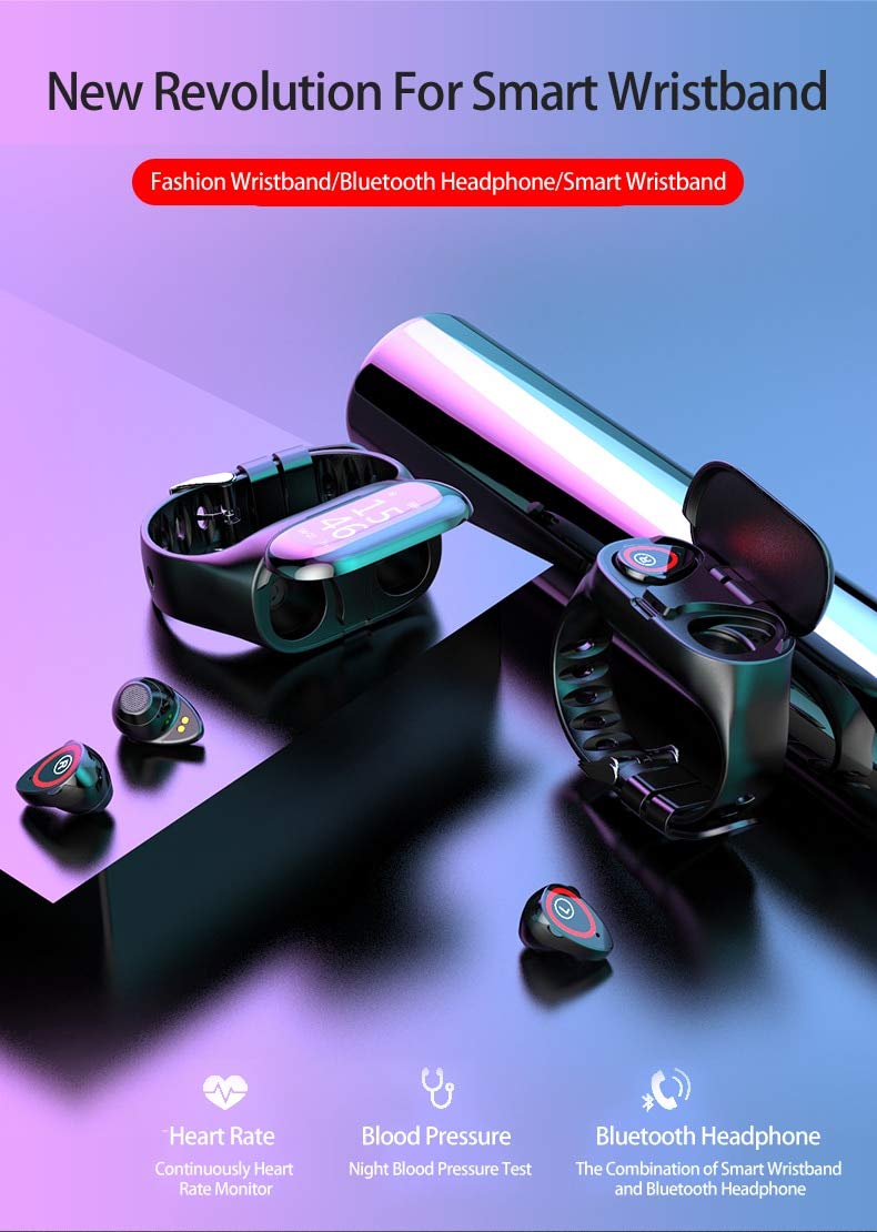 Dobuymall In Smart Bracelet With Built In Bluetooth