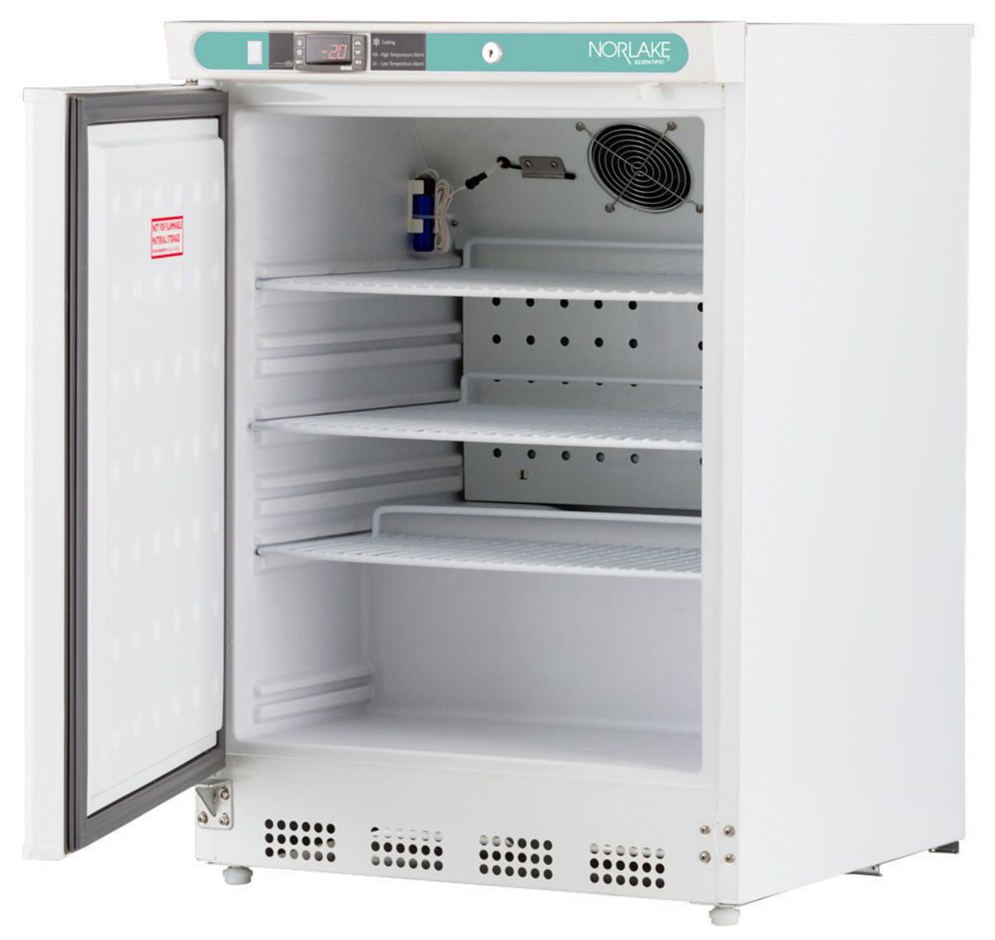 Nor-Lake Scientific PF051WWWLH/0M 4.2 cu ft Compact Freezer White