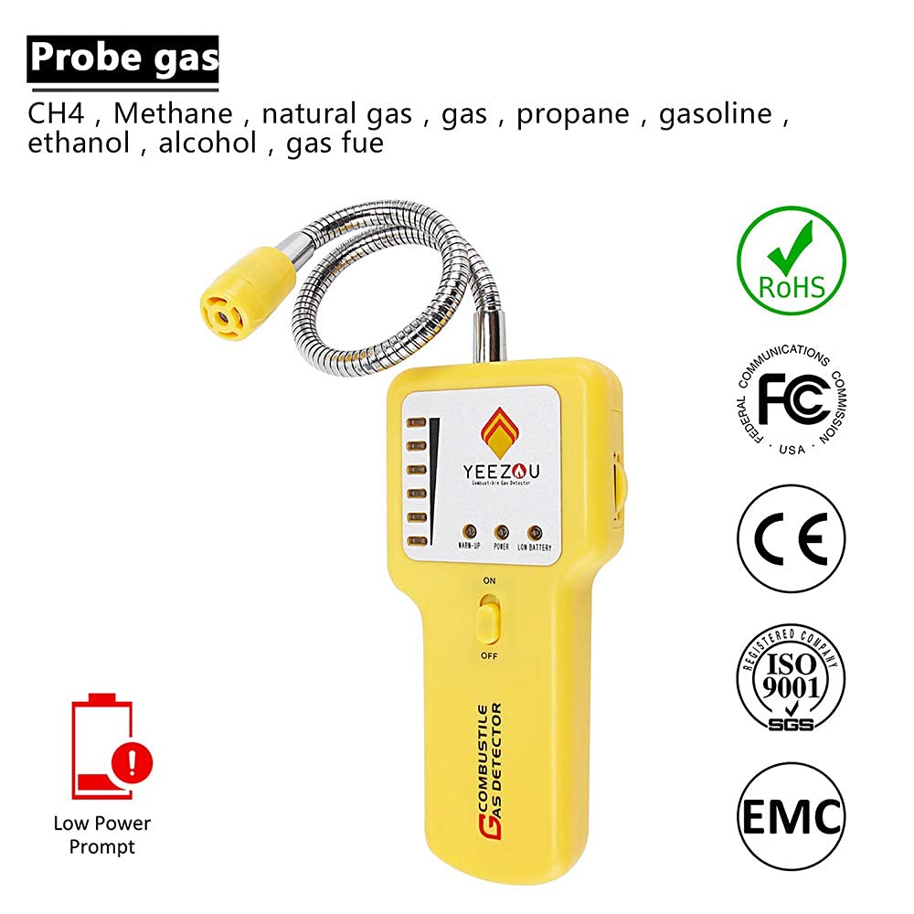 Buy Y201 Portable Propane Methane Natural Gas Leak Detector; Gas