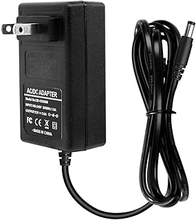 DAYBETTER 12V 3A Power Supply, AC/DC Power Adapter 100-240v, 50/60hz, 36W, LED Light Plug Adapter DC 12V Power Cord, LED Adapter Transformer Converter for Strip Lights Security Camera Router Monitor