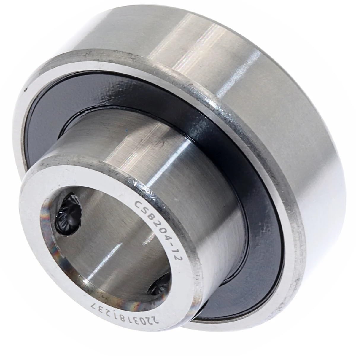 1pcs CSB204-12 Spherical Insert Bearing with Setscrew Locking 19.05mm 3/4inch Standard Inner Ring Chrome Steel Bearings