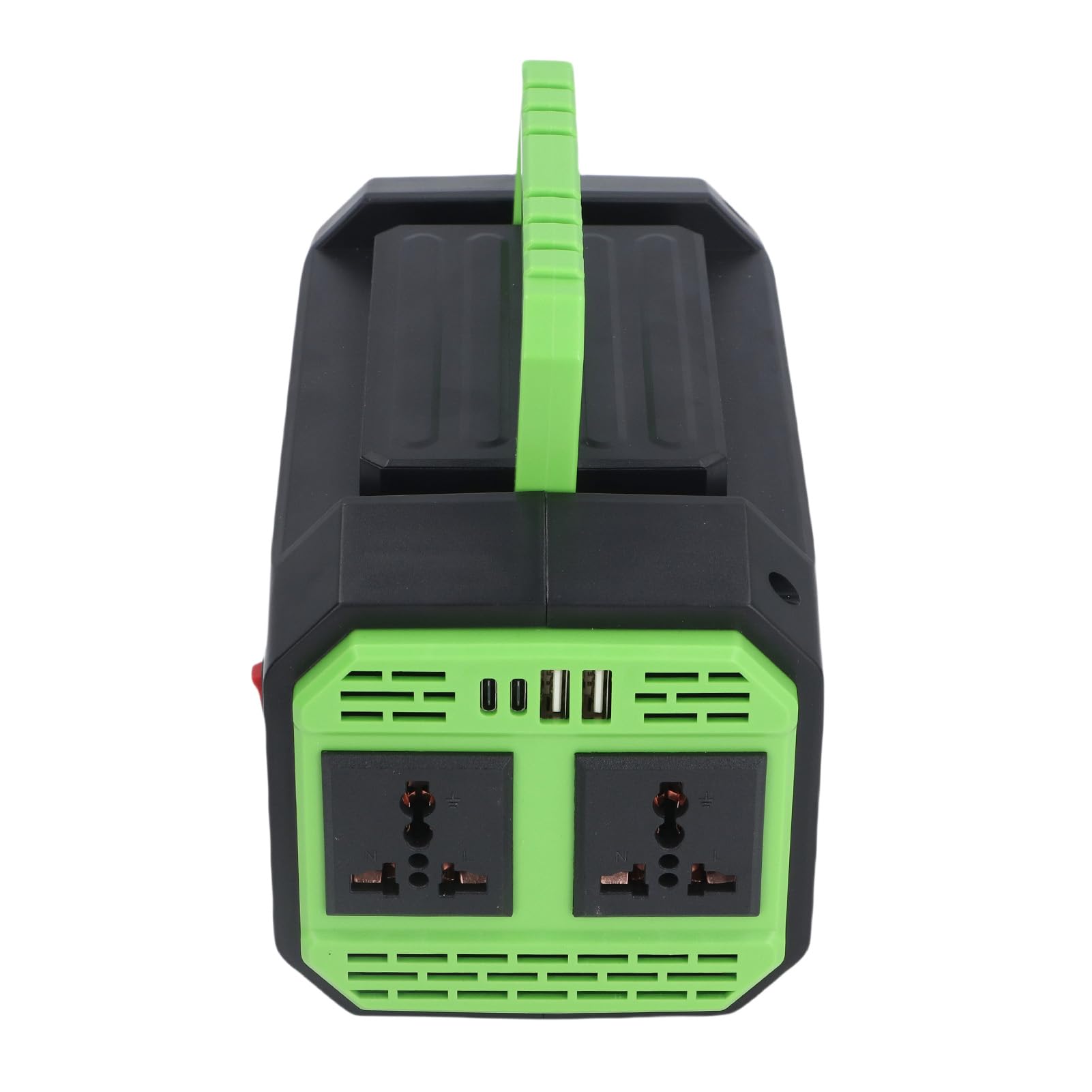 Dilwe Zmodyfikowany Falownik Sinusoidalny 300 W Przetwornica Samochodowa ABS 12 V do 220 V z Podwójnym Portem USB Podwójne Uniwersalne Gniazda Wyświetlacz LCD do Użytku W Podróży Kempingowej