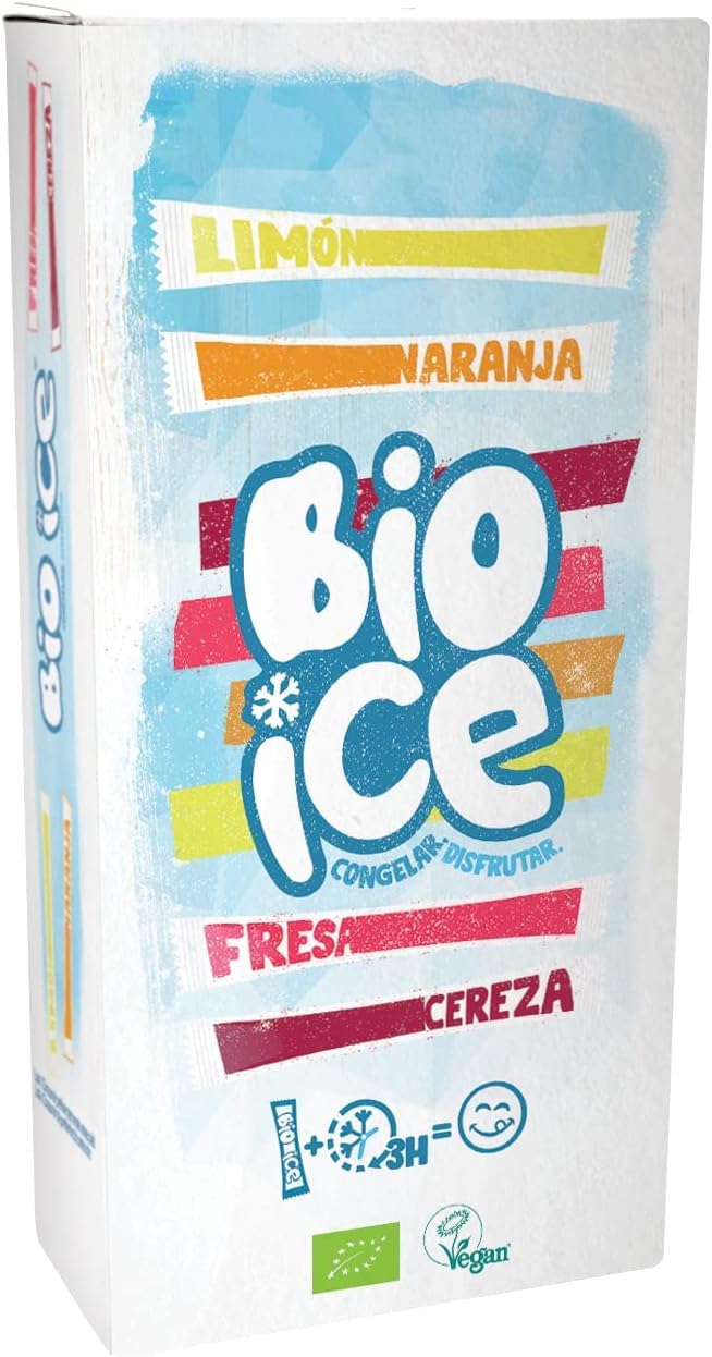 Pack 10x Polos Bio Ice La Finestra Sul Cielo 400 ml | 10 Envases con 10 Polos (Total 100 Polos, 4 L) | Polos Helados Ecológicos