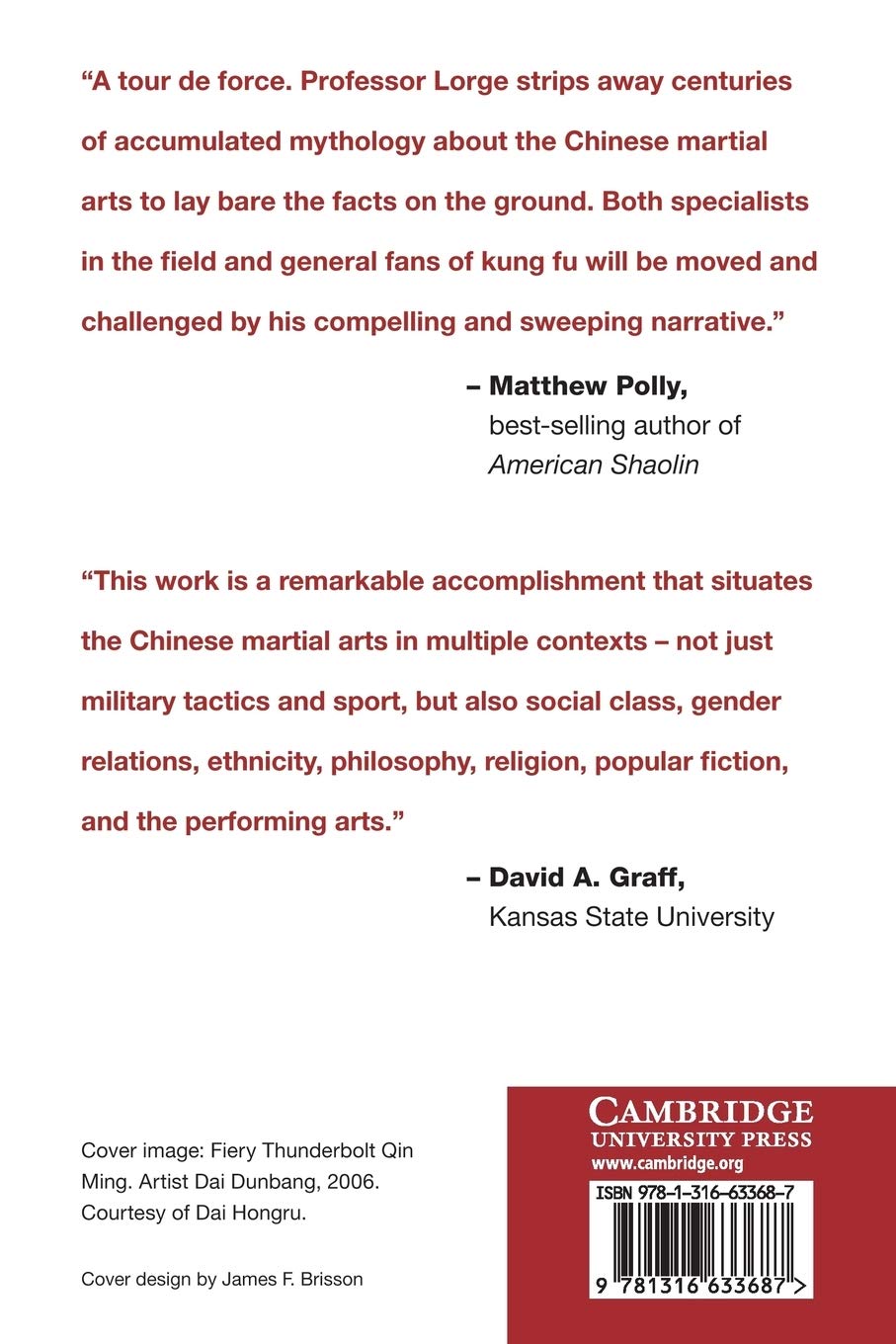 Chinese Martial Arts: From Antiquity to the Twenty-First Century