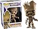 Funko 017681 Pop Movies: Guardians of The Galaxy Angry Groot 84 Bobble Head Figure