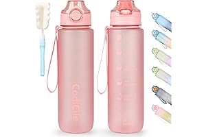 Sports Water Bottle 32oz Drinks Bottle BPA Free Water Bottle with Lock...