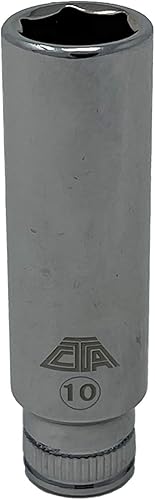 Miniatura 5 de CTA Tools 3805 Juego de llaves de vaso de 0.394 in, 10 piezas, unidades de 1/4" y 3/8"