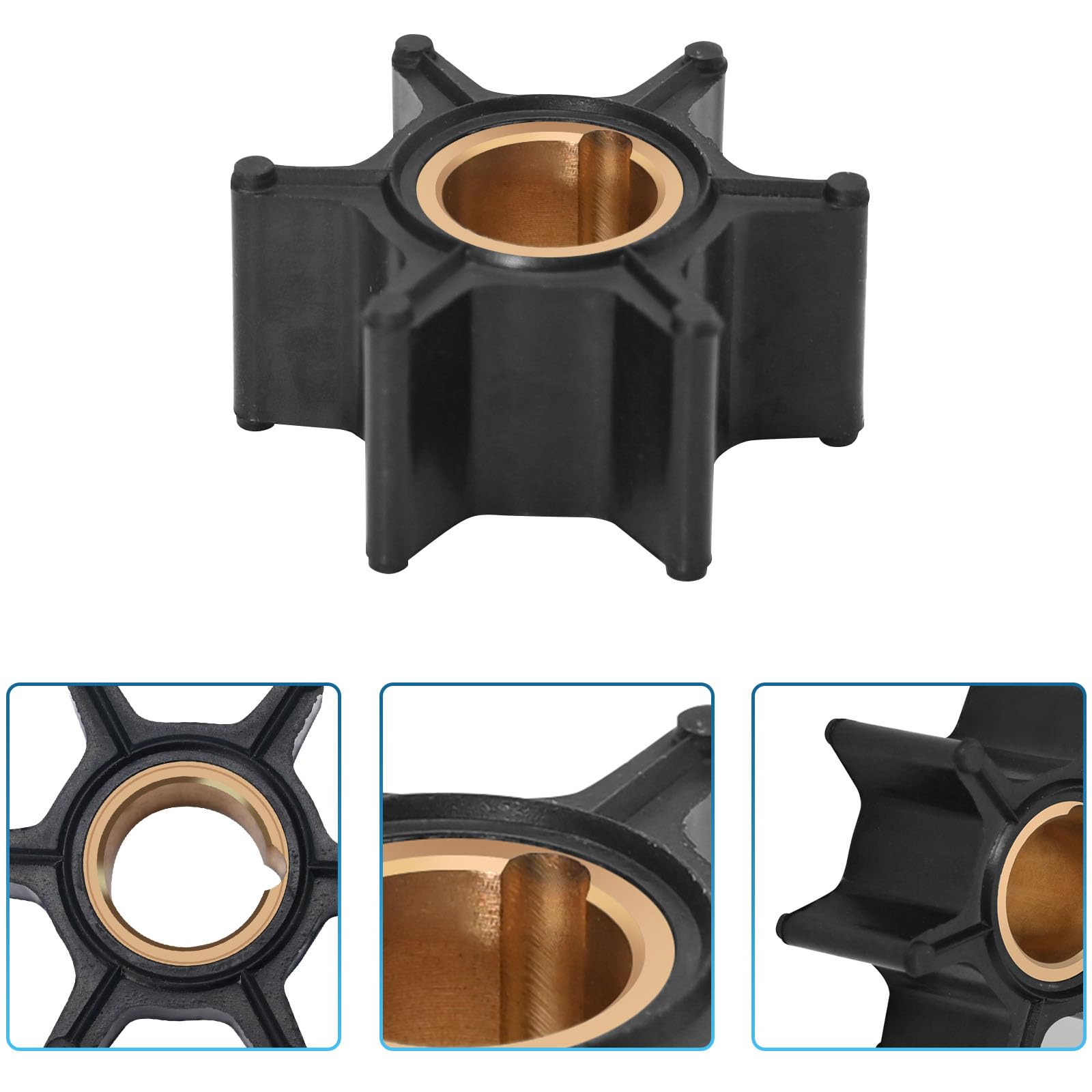 GOTOTOP Turbine De Pompe à Eau Hors-bord Turbine De Pompe à Eau 389576