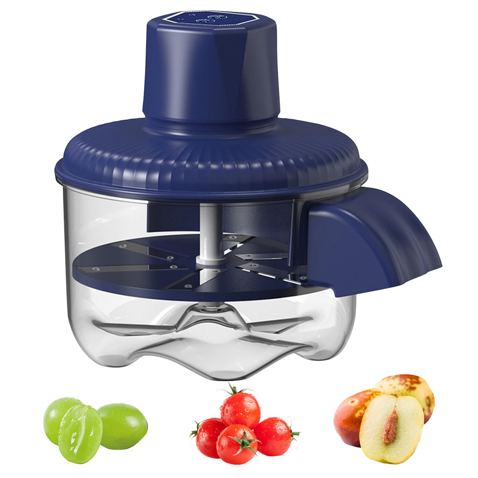 Pelador automático de la piel – Pelador de uva profesional de alta calidad, aparato eléctrico para la cocina, el hogar, la ensalada, verduras, patatas, tomates, el tr