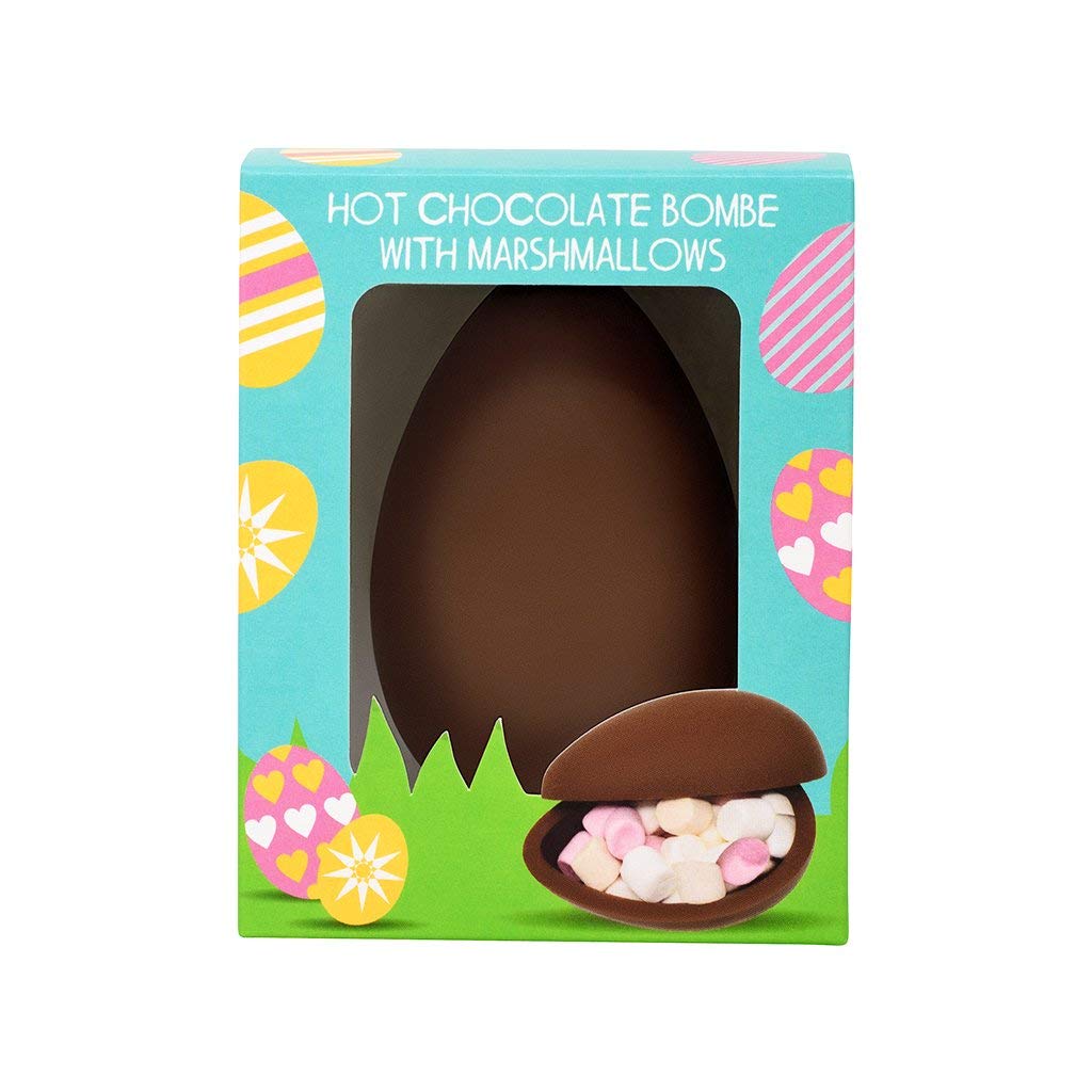 Cocoba Easter Egg Hot Chocolate Bombe Melt with Marshmallows