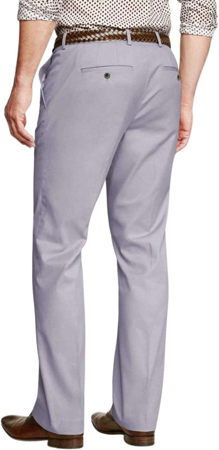 Match Men's Straight-Fit Work Wear Casual Pants #8104 - Image 2