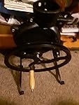 Review Image by I love my corn sheller only problem when put spin wheel on tight nut it hit bottom stand leg I love my corn sheller only problem when put spin wheel on tight nut it hit bottom stand leg