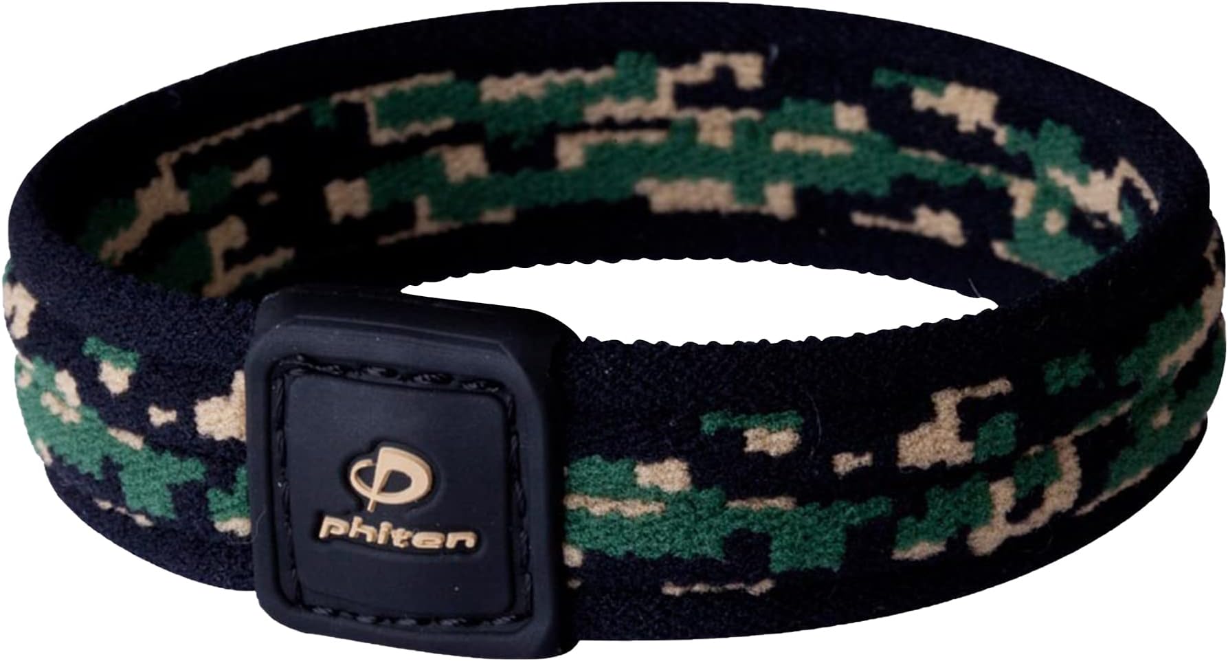X30 Digital Camo Titanium Bracelet - Sport Bracelet Permeated with X30 Aqua-Titanium Technology for Alternative Healing - Power Elastomer Core with Micro Titanium Spheres