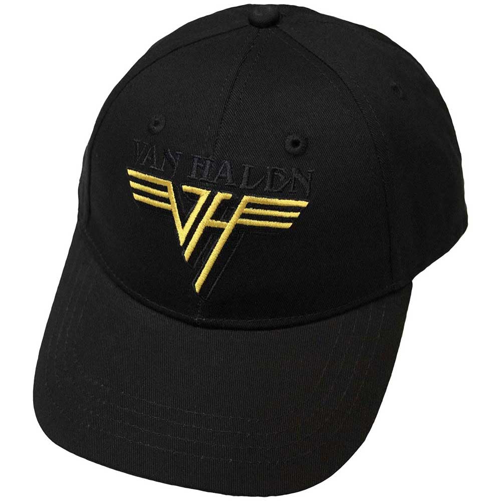 Van Halen Classic Band Logo Baseball Cap One Size, Black