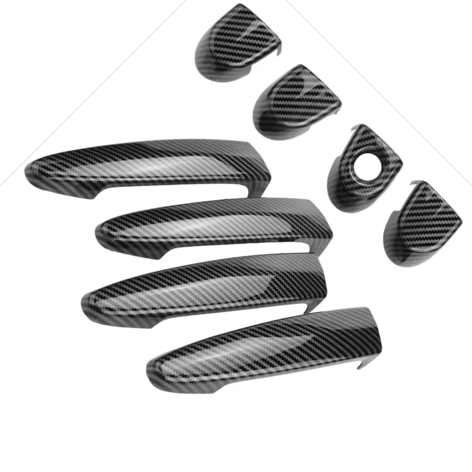 IUYHGTR Car Exterior Door Handle Compatible with BMW 3 Series GT F34 2013 2014 2015-2019 for M3 2009-2019 Car Exterior Side Door Handle Cover Decoration Accessories