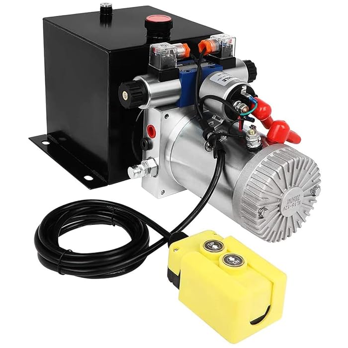Buy 12 Volt Hydraulic Pump and Reservoir Double Acting Hydraulic Power