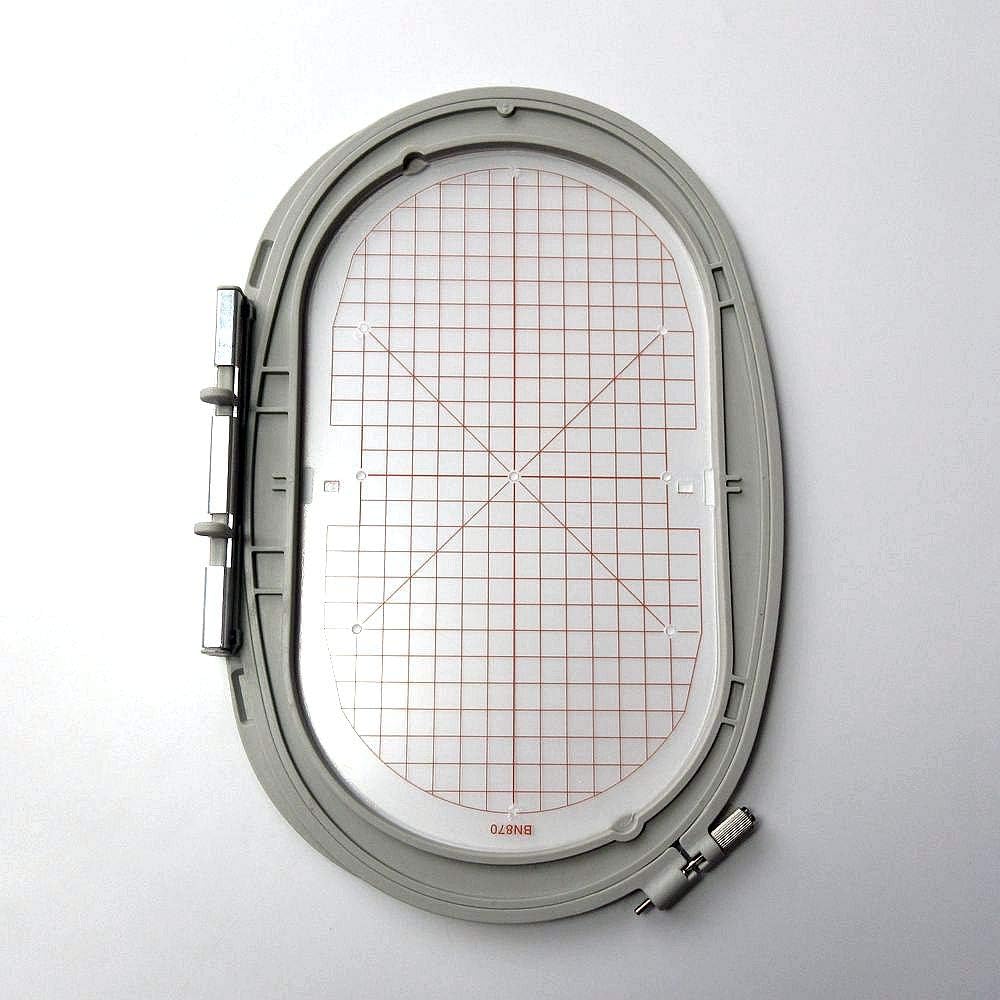 EverNice 145mm X 255mm Large Oval Embroidery Hoop for Bernina Artista 185 200 B580 630 640 730 780 830