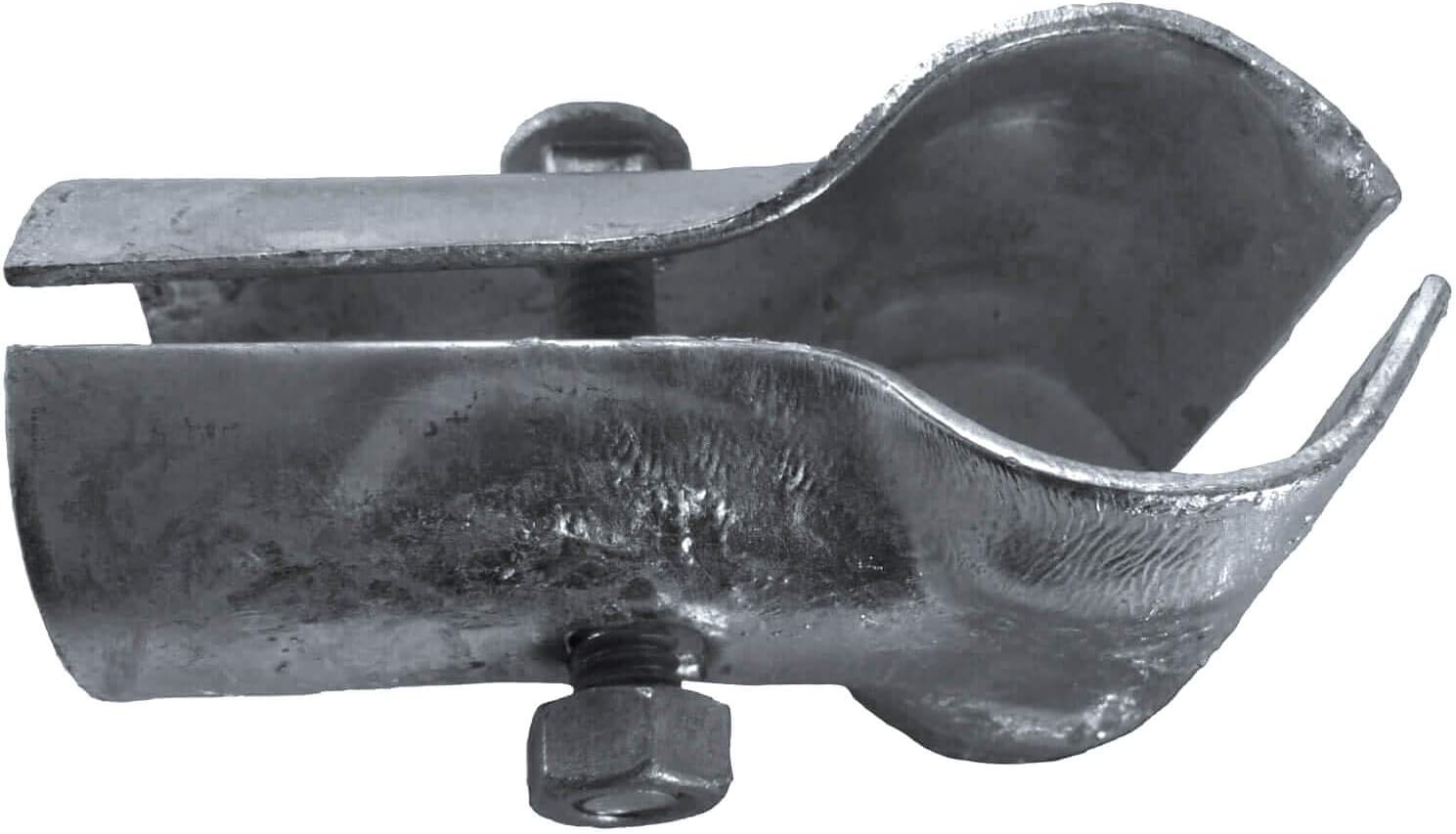 Jake Sales END CLAMP/PANEL T CLAMP: 1-5/8inches Chain Link Fence Clamp (for inchesTinches-ing into a pipe (1-5/8inches x 1-5/8. 4 CLAMPS