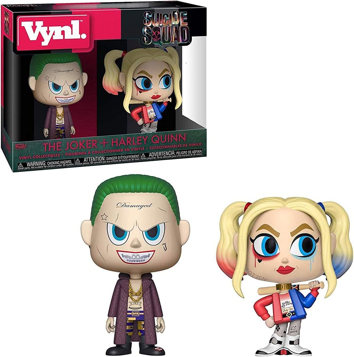 Funko Vynl: Suicide Squad - Joker & Harley Quinn, Multicolor
