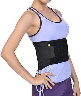 Self-Heating Magnetic Therapy Back Support Belt for Pain Relief - Lower Back Brace for Men and Women