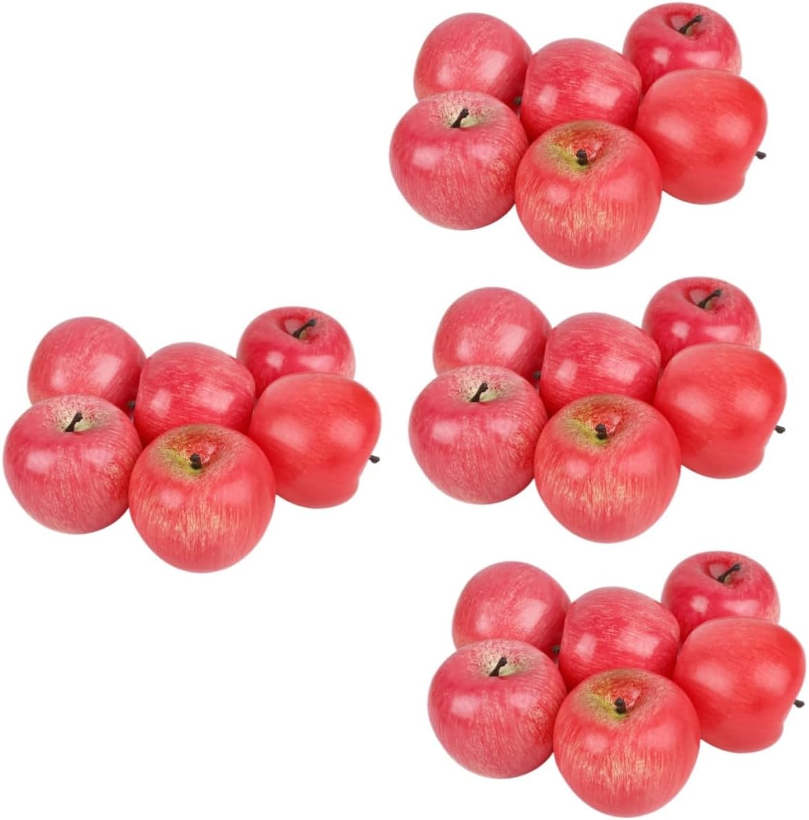 Ciieeo 24pcs Simulation Fruit Decor Realistic Models for Home Kitchen Decoration Vivid Faux Fruits for Photography Props and Unique Design