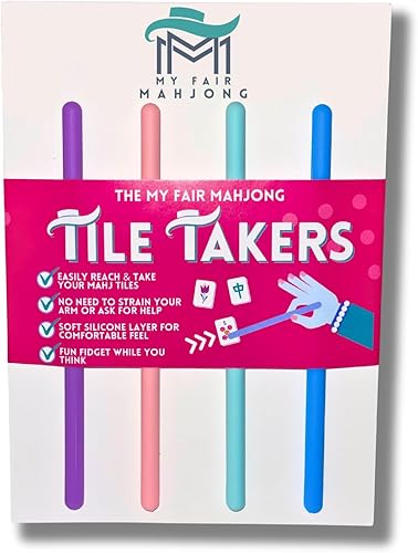Miniatura 5 de Mahjong Tile Takers   Divertido Fidget  Ayuda a la concentración  Regalo o premio único de Mahjongg  Noche de juegos o torneo  Novedad Mahj