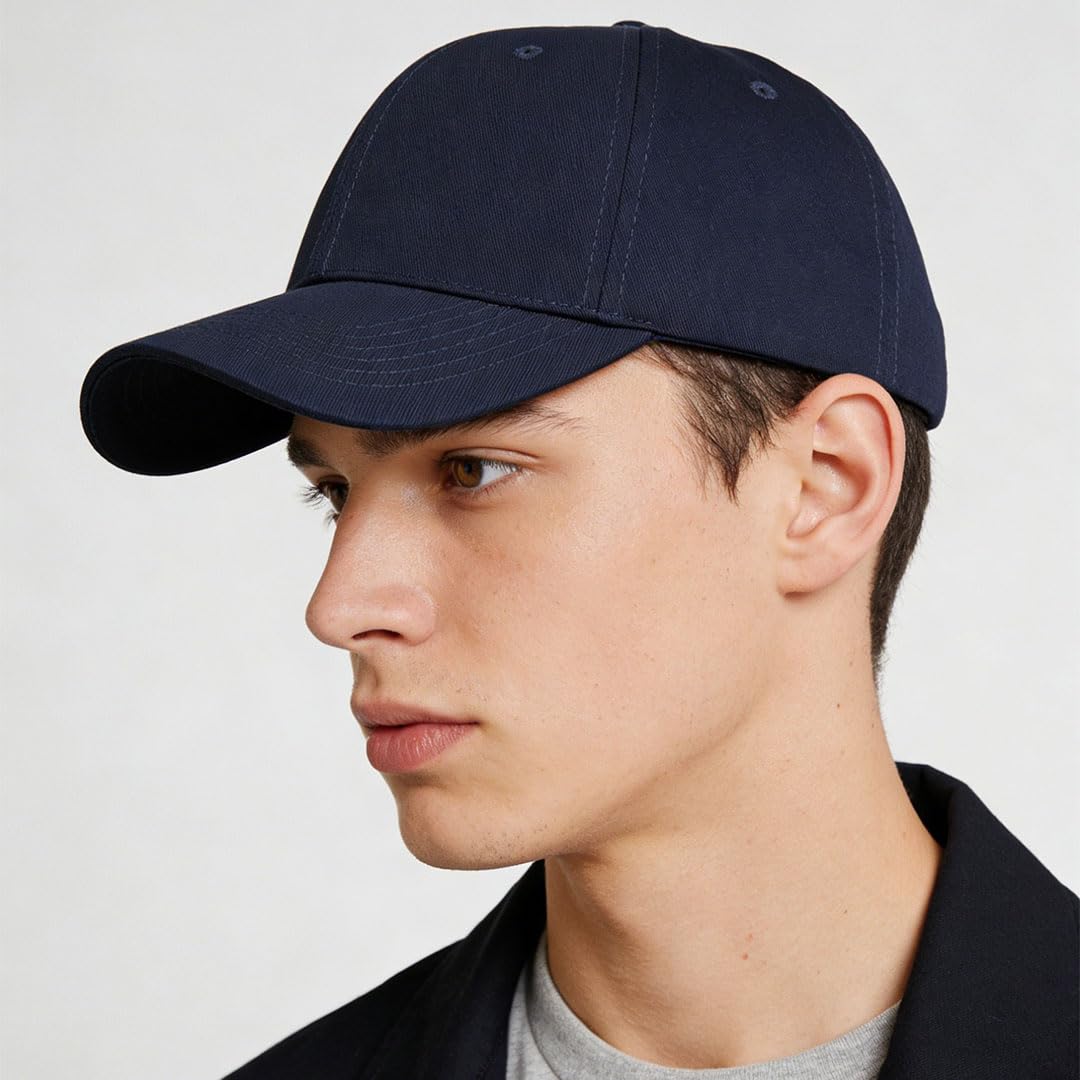 Gorra de béisbol para Hombre Unisex Clásico Algodón Gorra el Sol Moda Gorra Running Hombre Mujer Ajustable Sombrero Verano Gorra Beisbol - 4