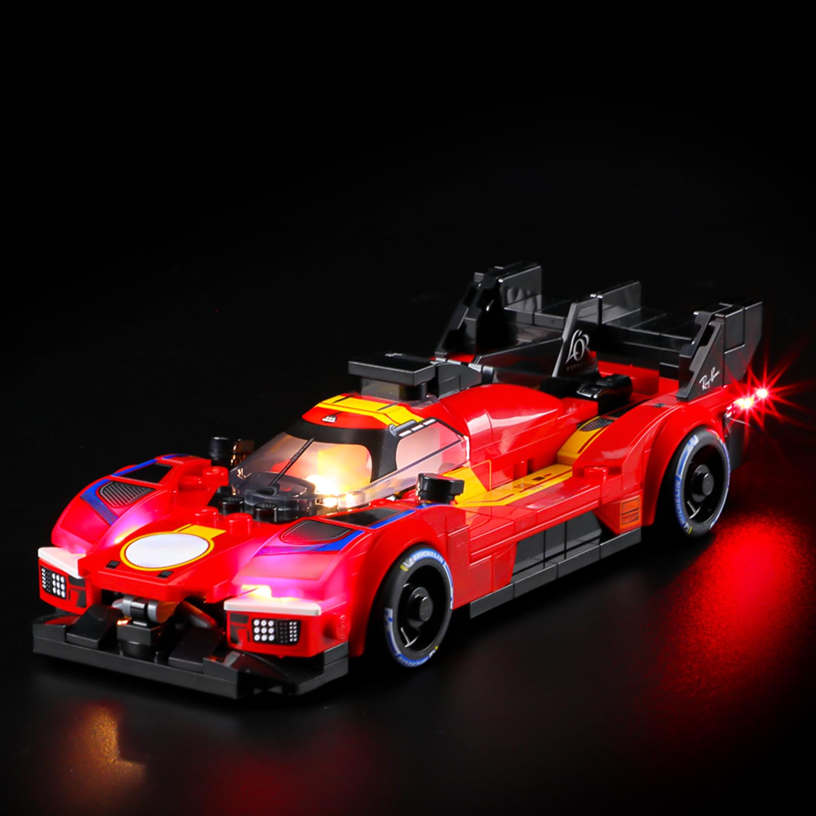 LIGHTAILING Led Light Compatible with Lego-77261 Ferrari 499P - Easy Install, Hidden Wiring, Home Decor &amp; Gift-Ready (Model Not Included)