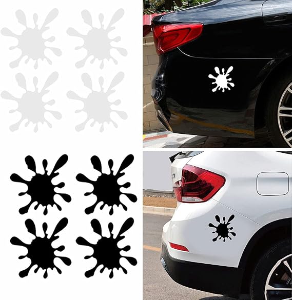 Automobile Styling Decals 10X10cm Water Drop Shaped Sticker Decor Garage Wall Decals Car Styling Tools