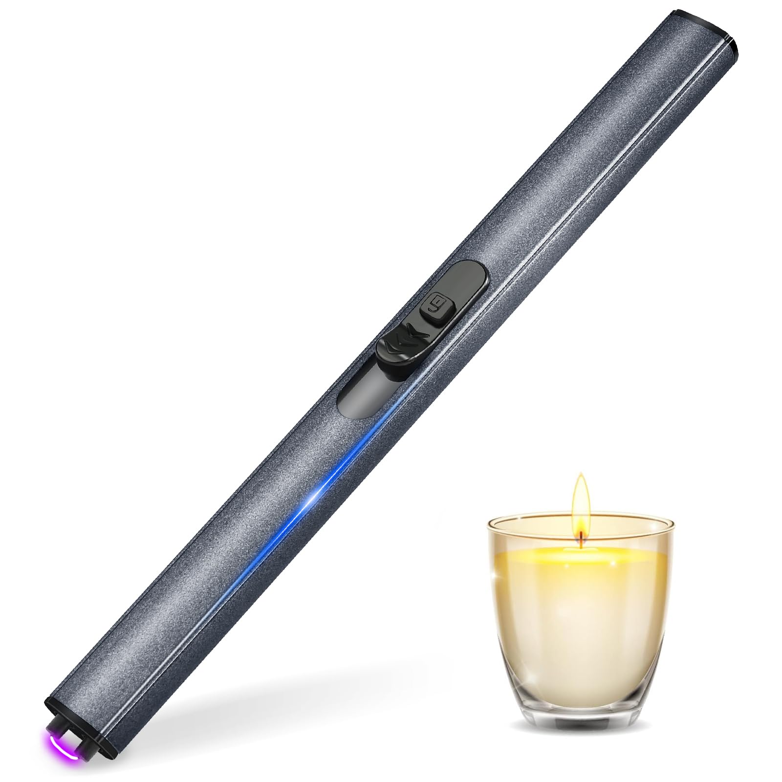 Accendino Elettrico USB GRILLMATIC – Antivento, Ricaricabile, Collo Flessibile, Senza Fiamma Per Griglia E Campeggio - 2