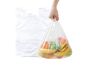 Keep Your Clothes Neat: 1000 Clear Plastic T-Shirt Storage Bags