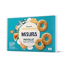 Misura Biscotti al Miele Privolat | Senza Latte e Uova | Confezione da 400 grammi