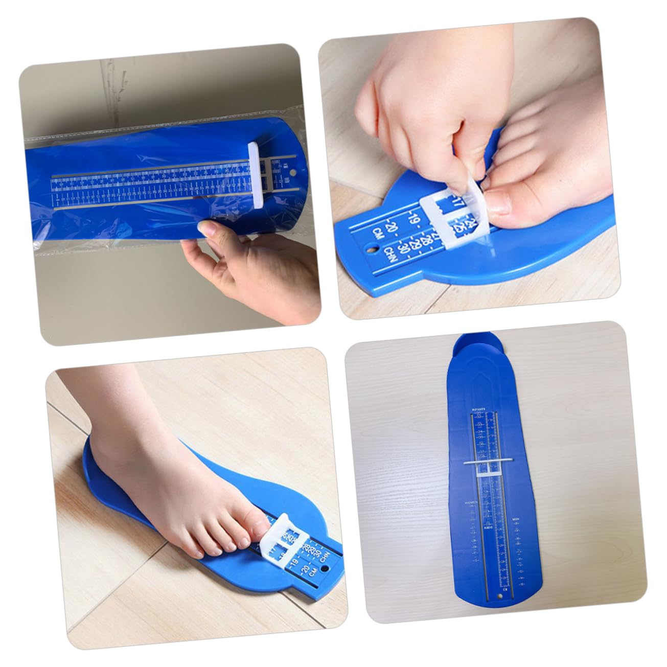 10piezas Medidor Zapato Para Dispositivo De Medición De Pies Precisa Útil y Práctico Para Elegir El Calzado Casa