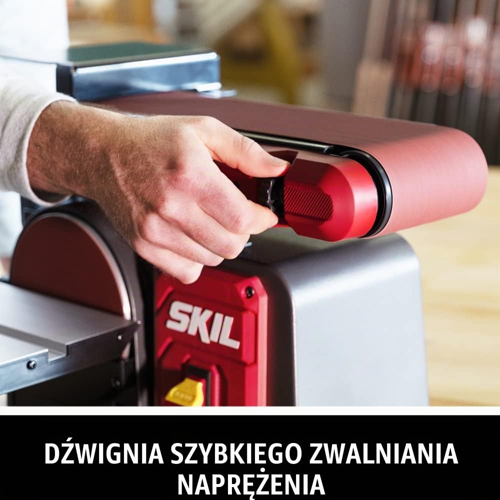 SKIL Szlifierka stołowa z paskiem 4,5 A i tarczami - BB9504-00