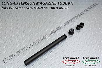 新品 未使用 マルゼン ロングEXマガジンチューブ キット M870 M1100 Amazon.co.jp: マルゼン ライブシェル・ショットガン M1100/M870