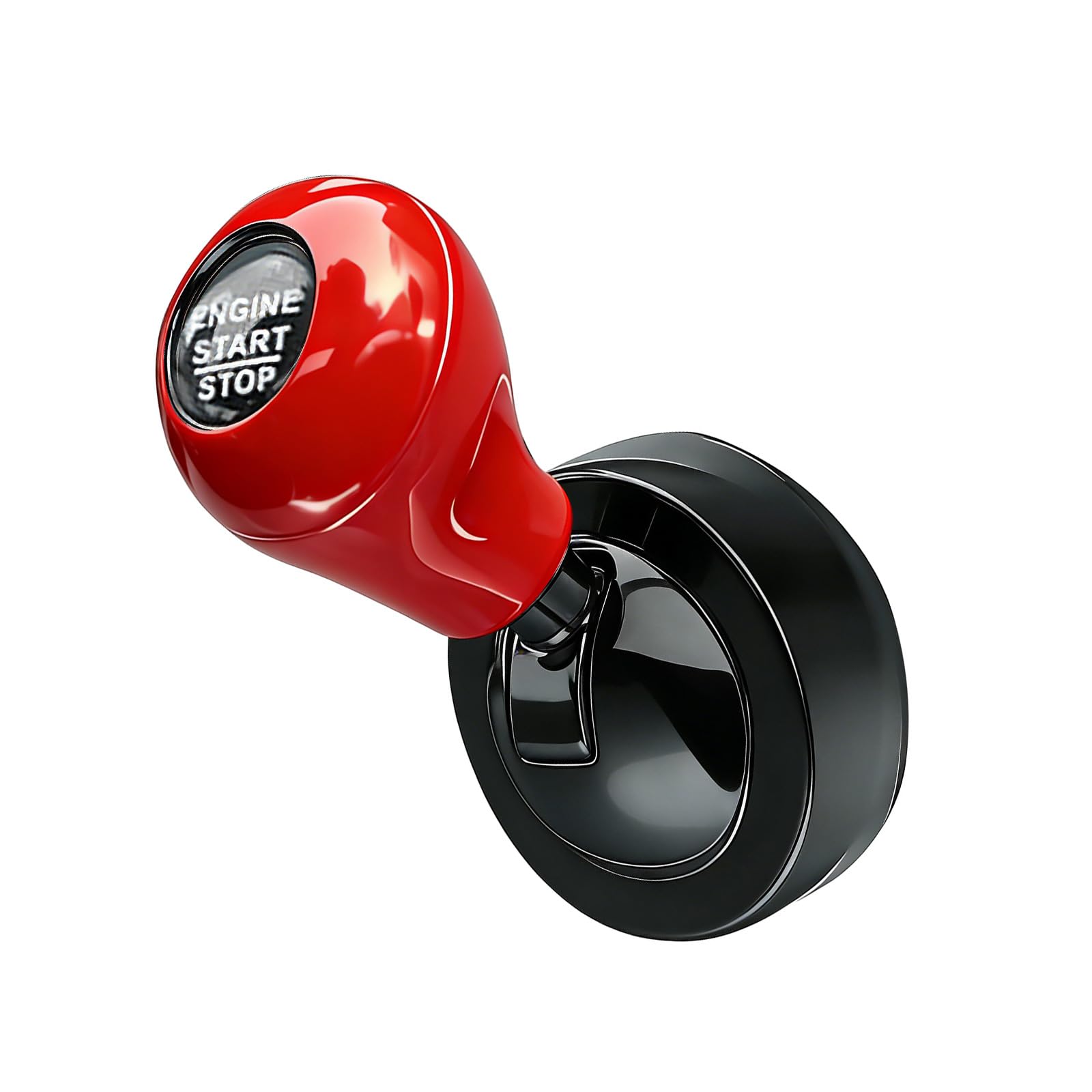 YROHGKPN Push to Start Button Cover Retro Joystick Lever for Automotive