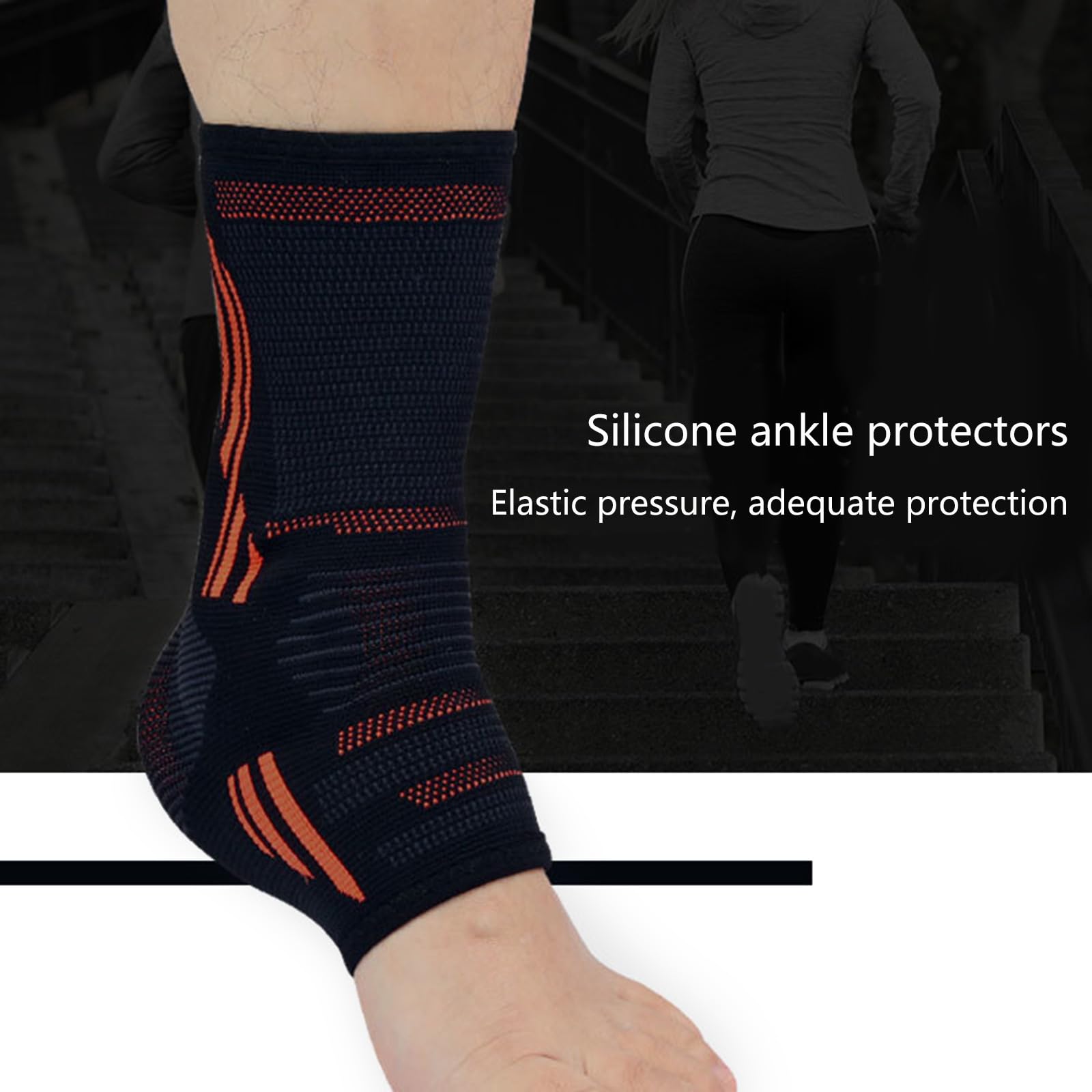 Traspirante Supporto Della Caviglia Elastico In Silicone Caviglia Brace Compressione Manicotti Protettore Portatile Della